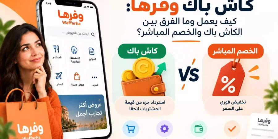 كاش باك وفرها: كيف يعمل وما الفرق بين الكاش باك والخصم المباشر؟