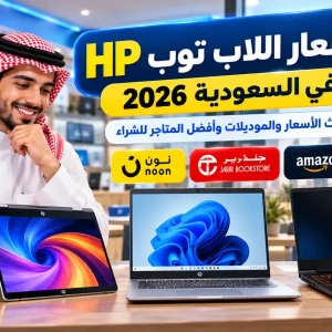 أسعار اللاب توب HP في السعودية 2026 وأفضل الموديلات للشراء